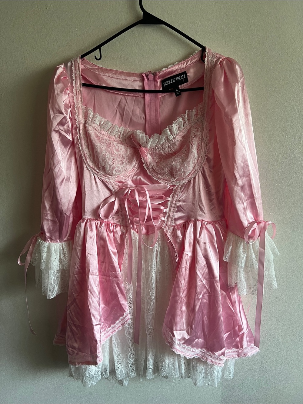 Marie Antoinette pink costume